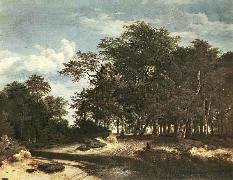 Jacob van Ruisdael The Large Forest China oil painting art